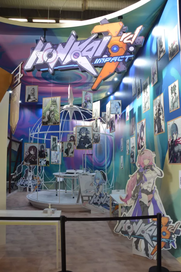 Stand Honkai à la Japan Expo
