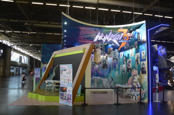 Stand Honkai à la Japan Expo - vue 3