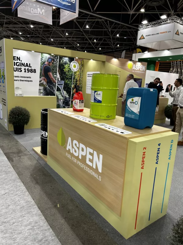 Stand Aspen au salon Paysalia - vue 4