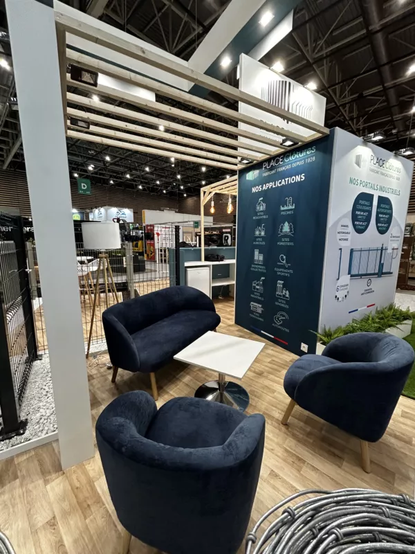 Stand réalisé pour Batimat - vue 2
