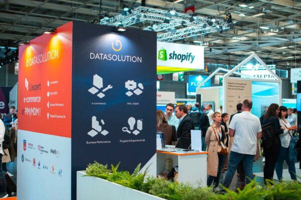 Stand Data Solution sur salon professionnel