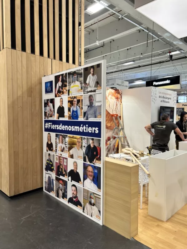 Stand FEB au salon Europain - vue 1