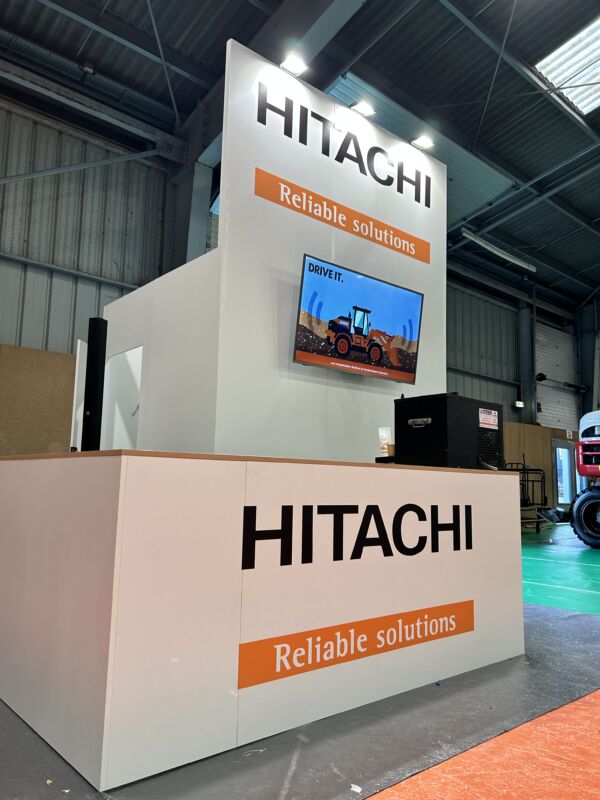 Stand Hitachi Construction Machinery Europe vue 1