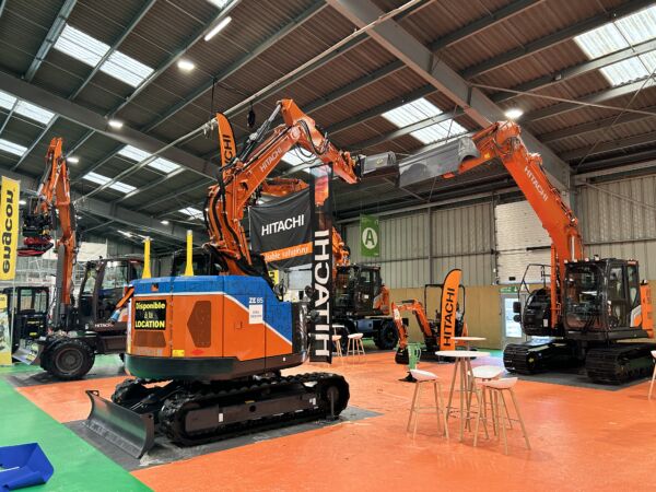 Stand Hitachi Construction Machinery Europe vue 2