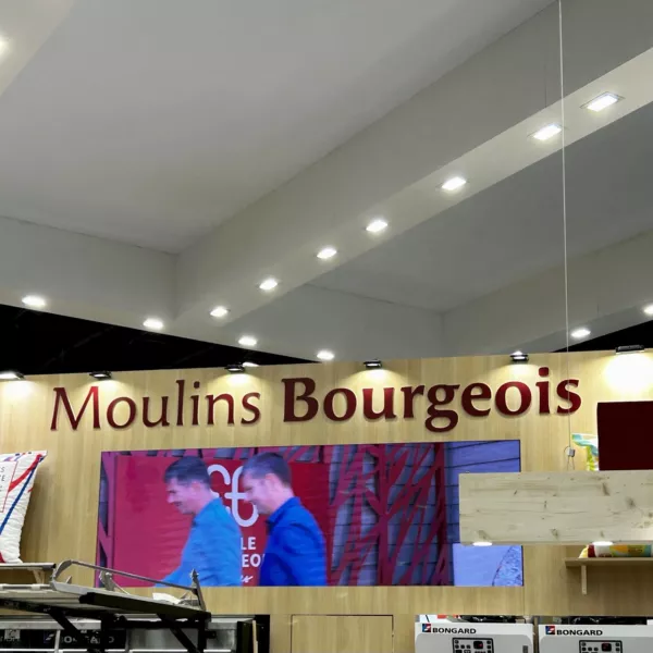 Stand Moulins Bourgeois au salon Europain - vue 1