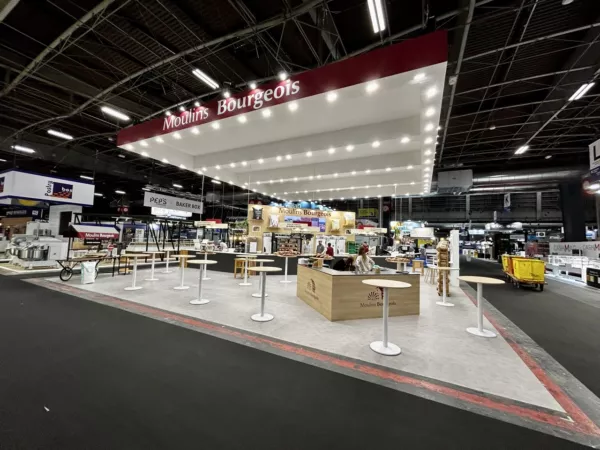Stand Moulins Bourgeois au salon Europain