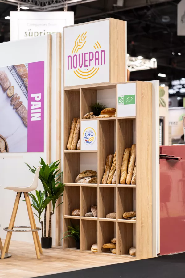 Stand Novepan au Salon SIAL 2