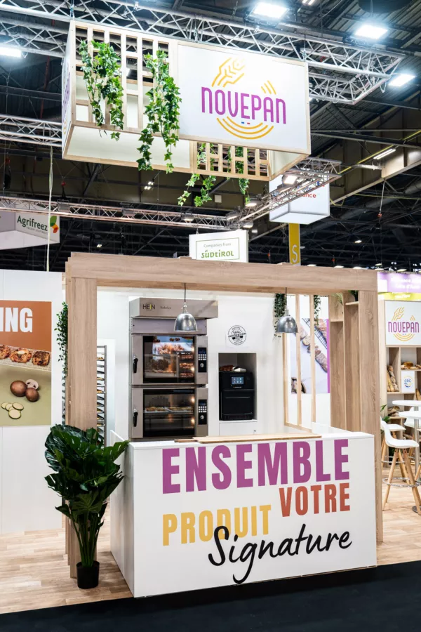 Stand Novepan au Salon SIAL 1