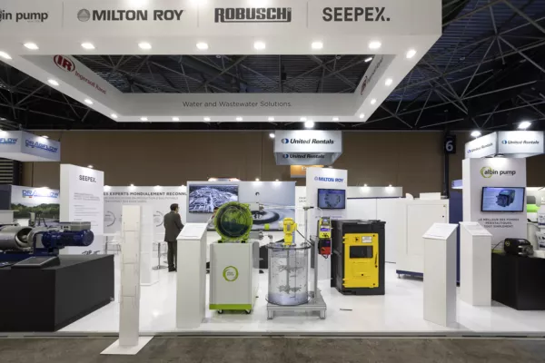 Stand Seepex Pollutec détail 2