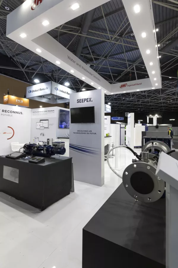 Stand Seepex Pollutec détail 1