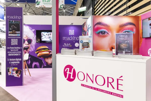Stand Snacking sur base modulaire