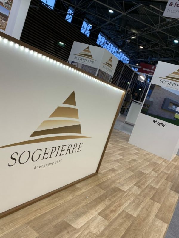 Stand Sogepierre au salon Rocalia - vue 2