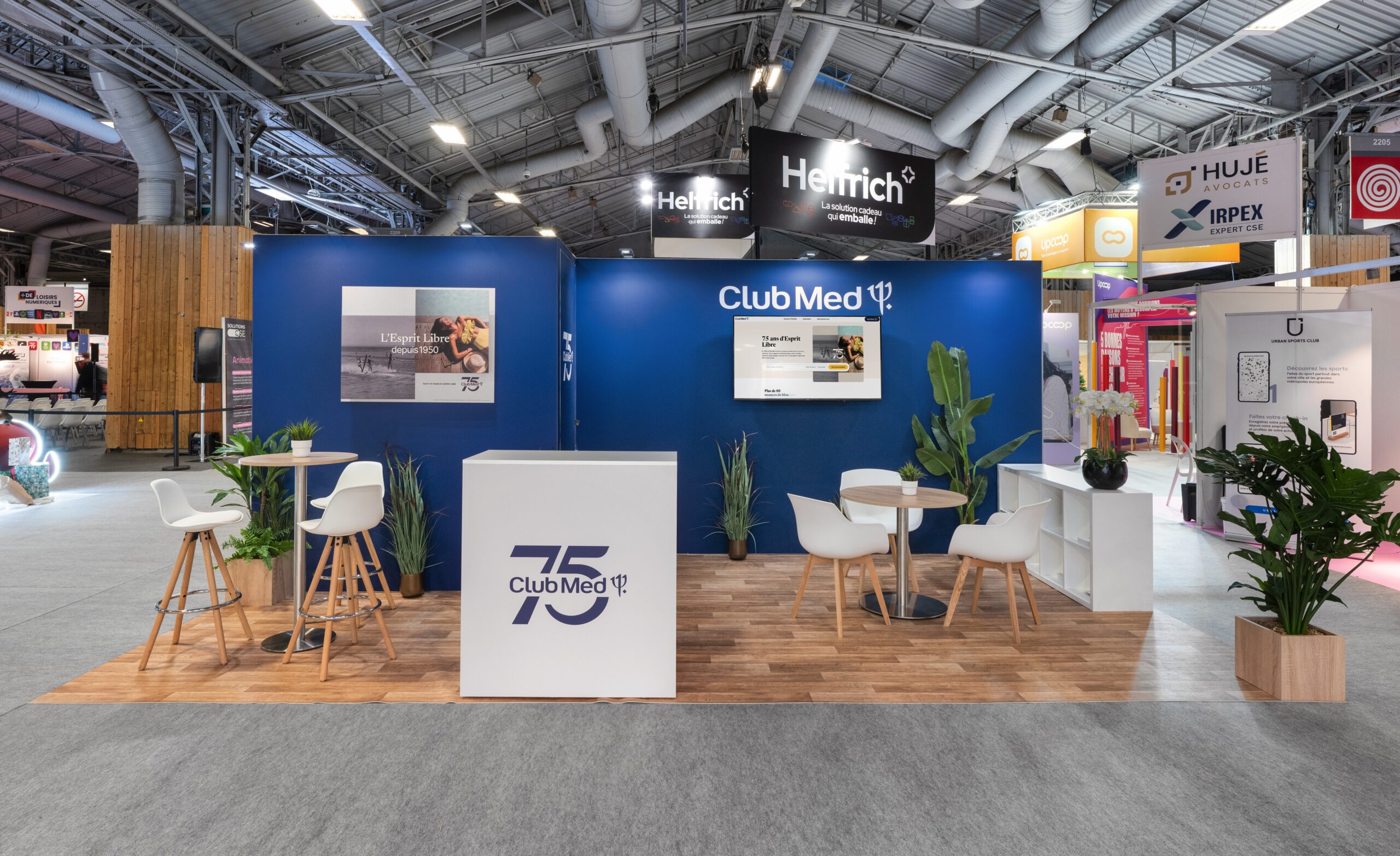 Stand exposition tourisme international