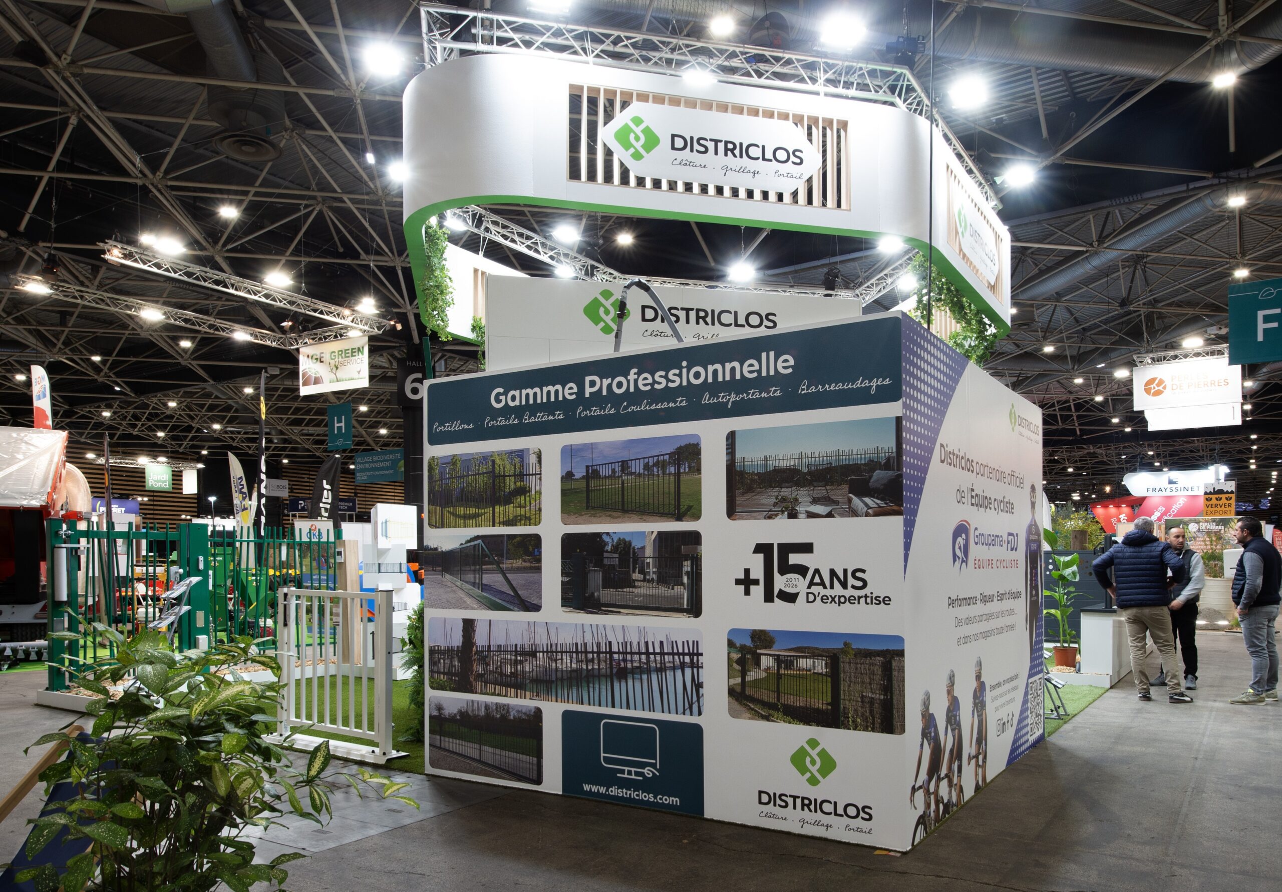 Organisation espace stand salon professionnel