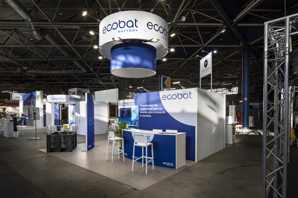 Stand sur un salon de l’innovation