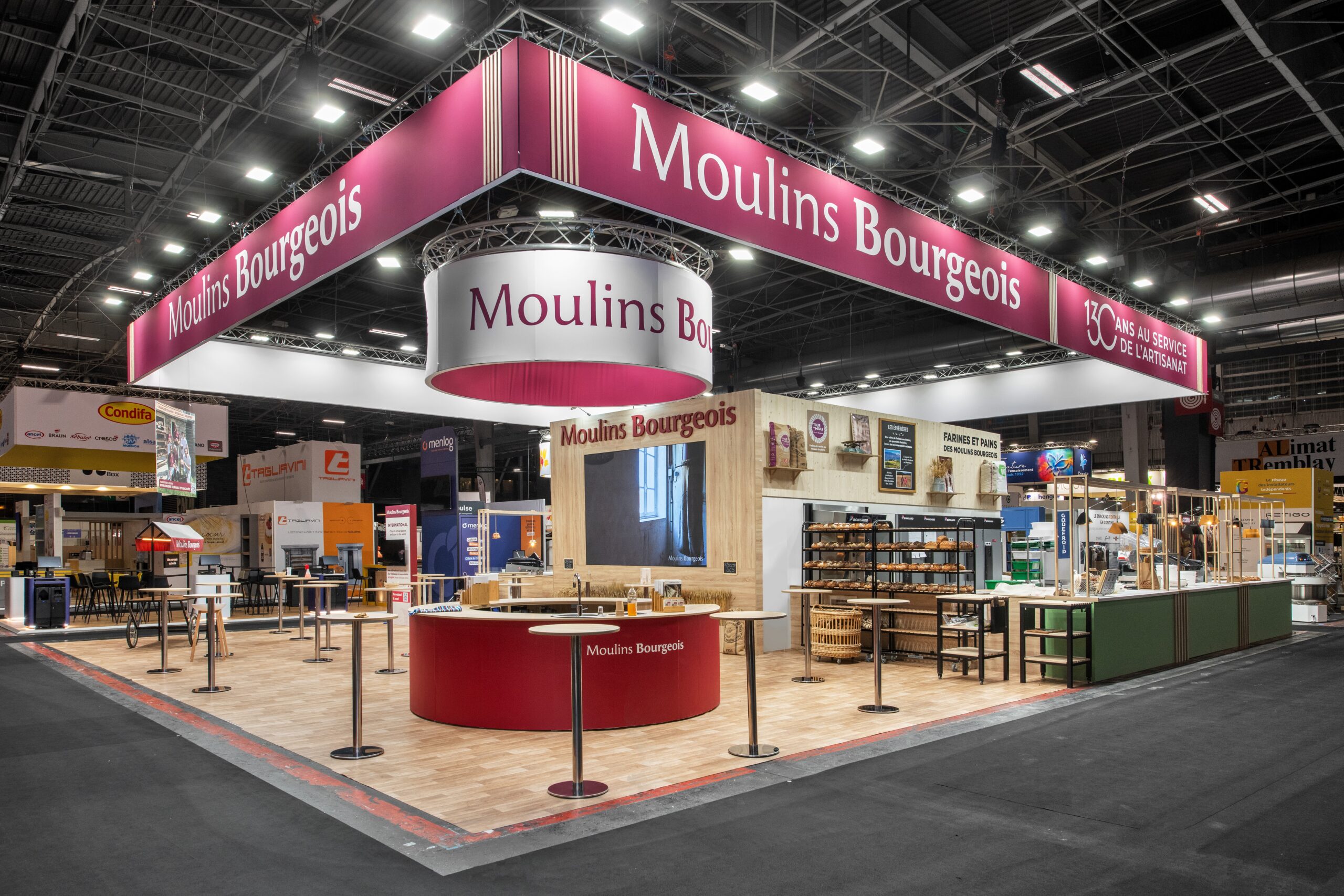 Stand d’exposition Acroma sur salon