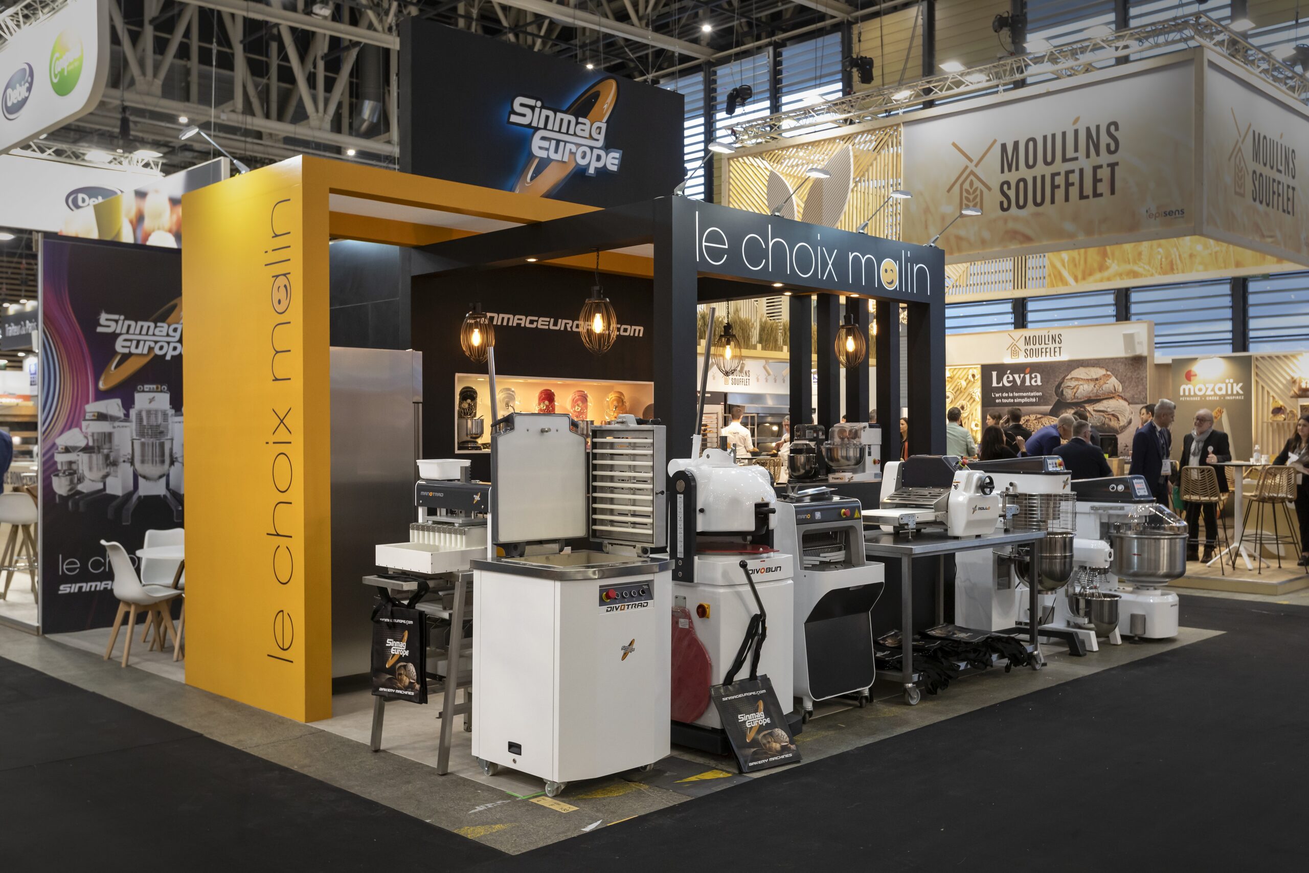 Stand exposant pour génération de contacts sur salon professionnel